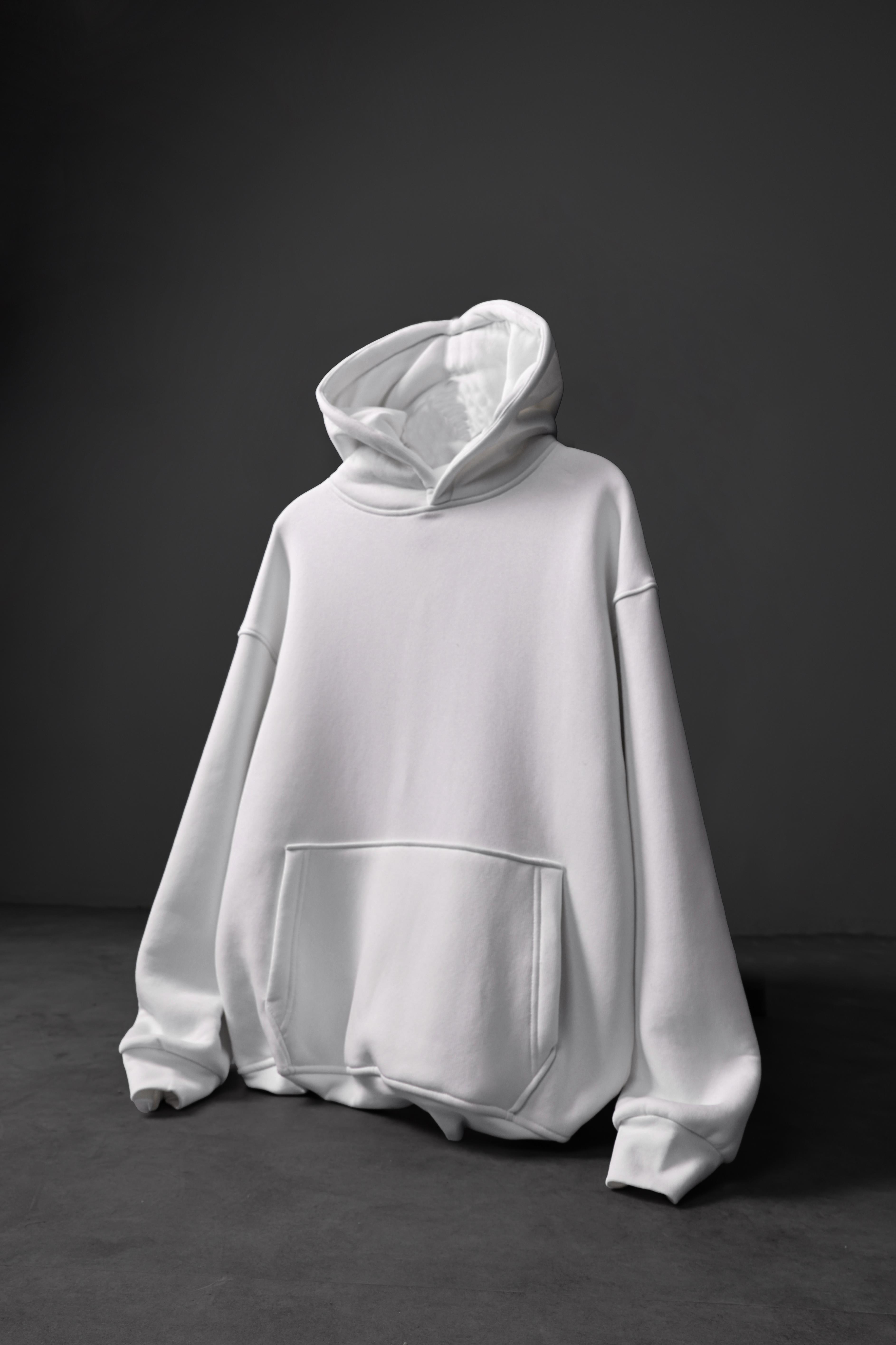 Oversize Kapusonlu Sweatshirt